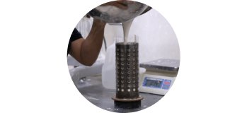 Schmuck Formlabs Herstellung der Form und ausbrennen der Druckteile