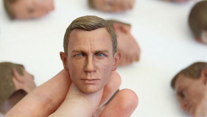 Unterhaltungsindustrie Formlabs Skulptur Daniel Craig