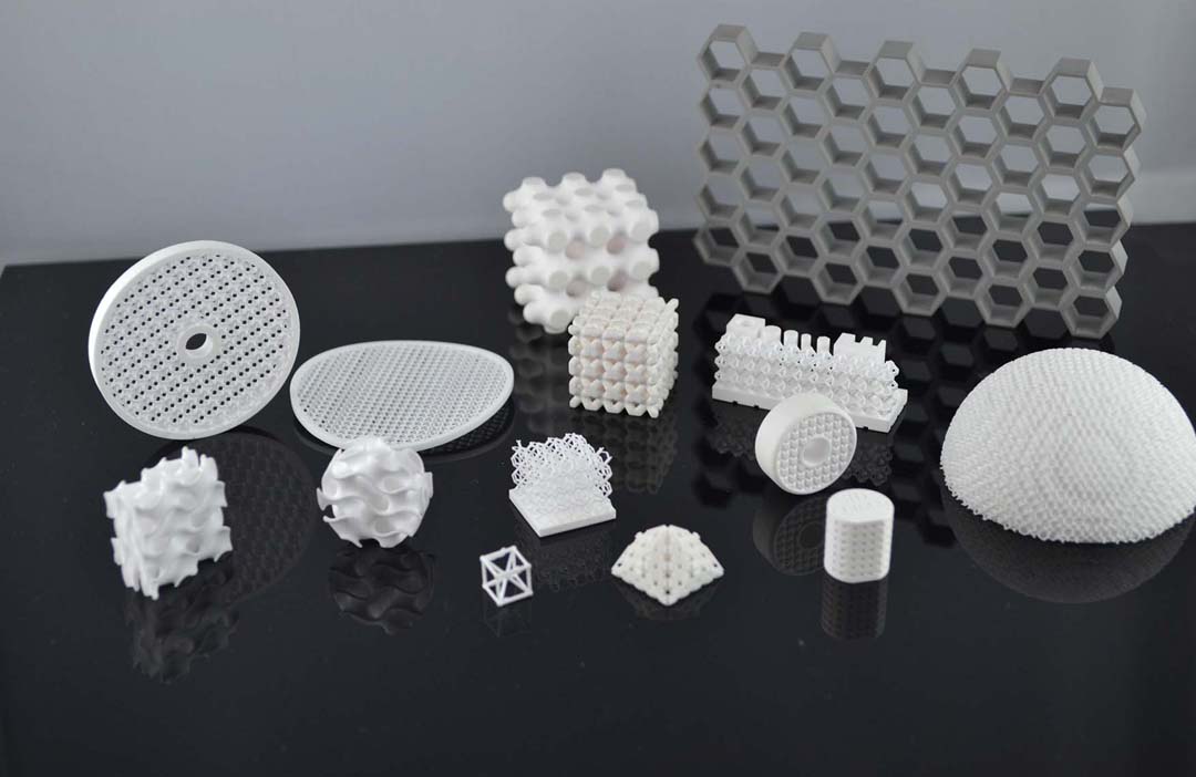 3DCERAM Materialien Bauteile