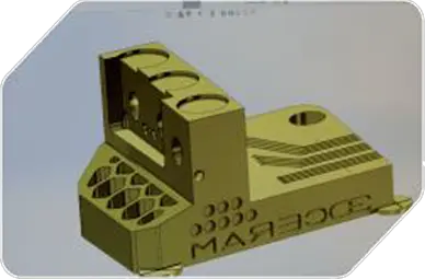 3DCERAM SLA 3D-Drucker Herstellungsprozess Erstellung CAD-Datei