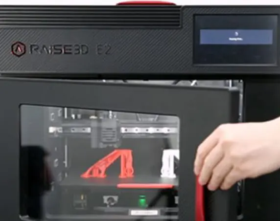 Raise3D E2 FFF 3D-Drucker automatische Erkennung Türöffnung