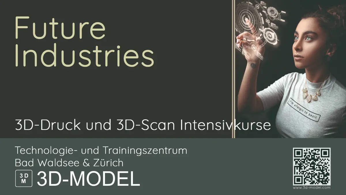 Bild der Pressemitteilung zum Weiterbildungsangebot "Future Industries" von 3D-MODEL