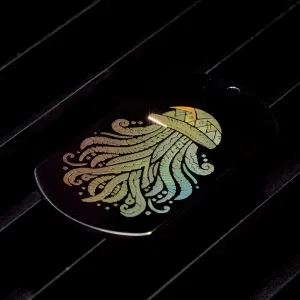 Farbgravur / Farbdruck auf Metall mit Laser - gemacht mit xTool F2 Ultra